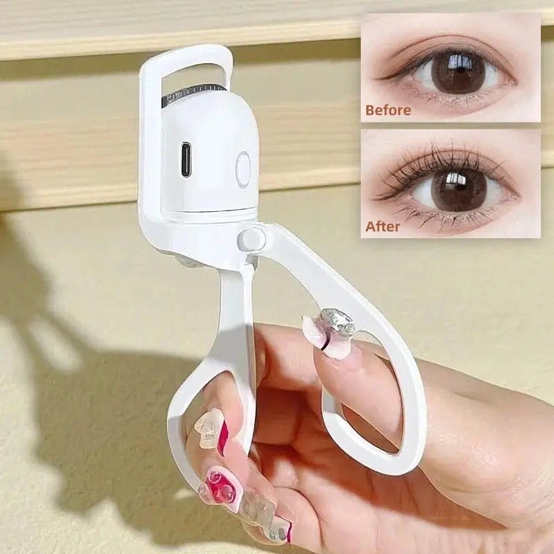 Electric Eyelash Curler, Quick Heated Eyelashes Curler, Rechargeable Long Lasting Curling Tool, Portable Electric Heated Comb, Thermal Eyelash Curler Makeup Tools, Natural Lashes Handheld Eyelash Heated Curler Electric Eyelash Curler, Quick Heated Eyelashes Curler, Rechargeable Long Lasting Curling Tool, Portable Electric Heated Comb, Thermal Eyelash Curler Makeup Tools, Natural Lashes Handheld Eyelash Heated Curler